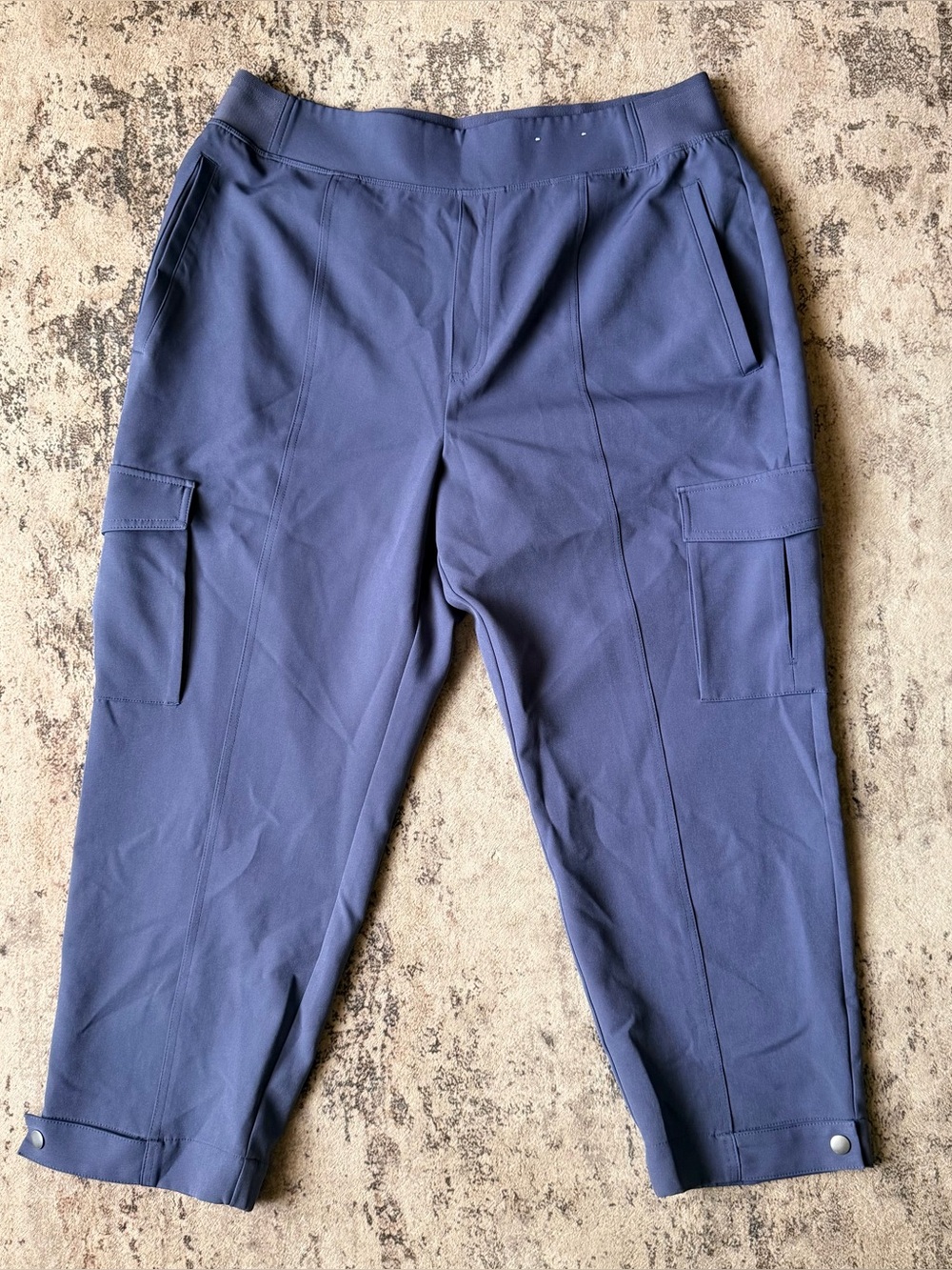 STYLUS Slate Blue Cargo Capris
